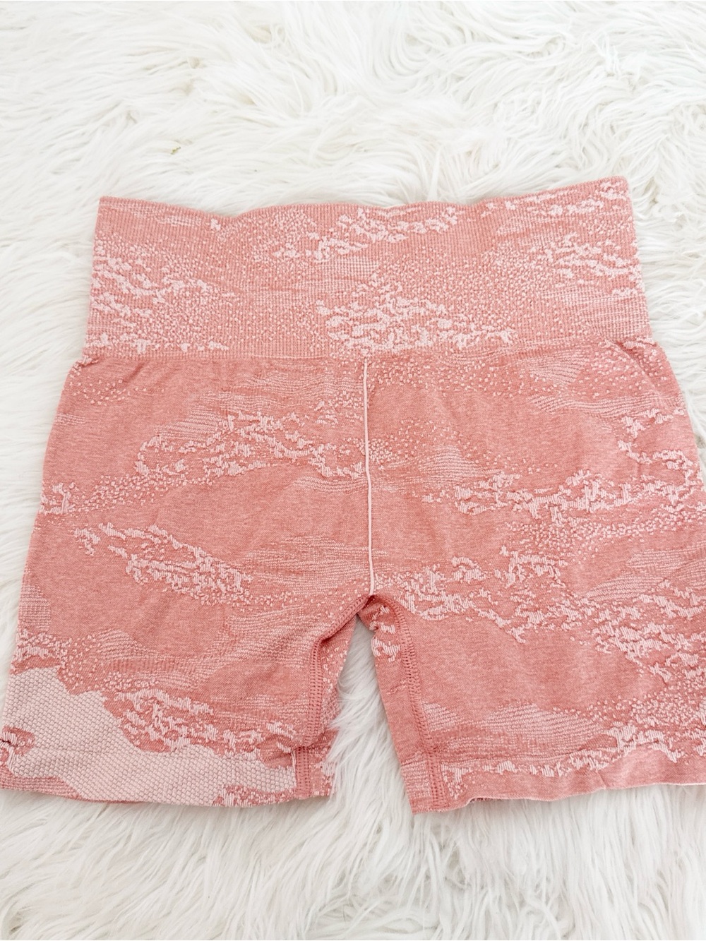 Gymshark Seamless High-Waist Shorts - Pink - Picture 2 of 2